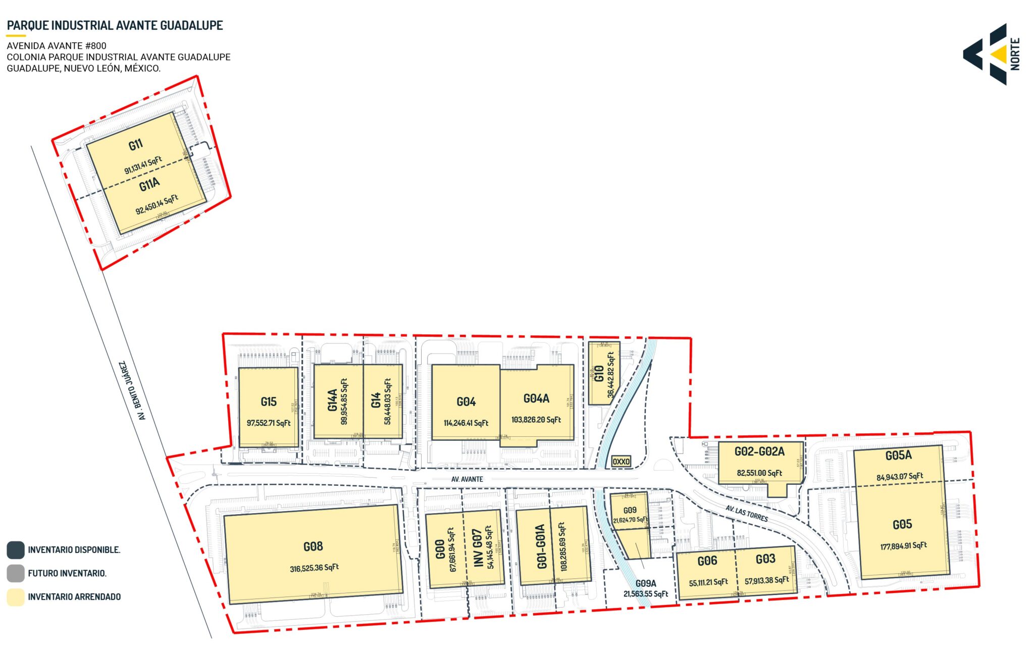 PARQUE INDUSTRIAL GUADALUPE Avante